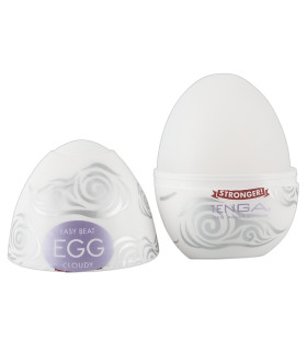 Мастурбатор Tenga Egg Cloudy, прозрачный - No Taboo