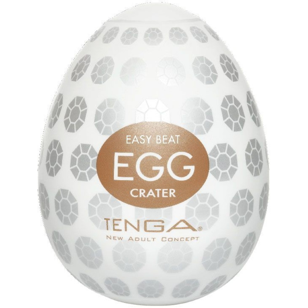 Мастурбатор Tenga Egg Crater, белый фото №0 — секс игрушки: Украина, NO TABOO