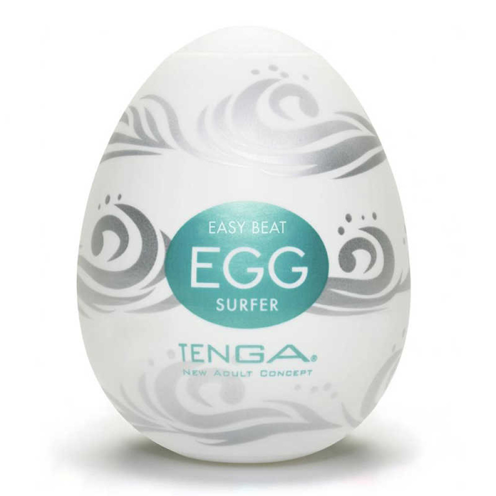 Мастурбатор Tenga Egg Surfer, белый фото №0 — секс игрушки: Украина, NO TABOO
