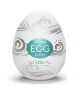 Мастурбатор Tenga Egg Surfer, белый - No Taboo