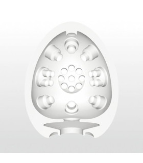 Мастурбатор Tenga Egg Clicker, белый - No Taboo