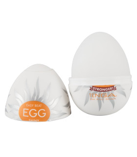 Мастурбатор Tenga Egg Shiny, белый - No Taboo