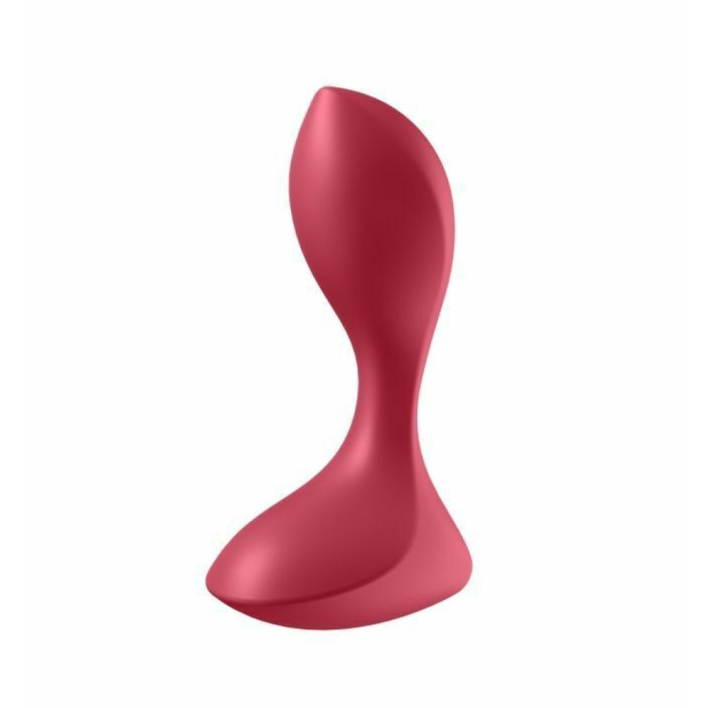 Анальный вибратор Satisfyer Backdoor Lover красный, 11.2 х 4.1 см фото №0 — секс игрушки: Украина, NO TABOO