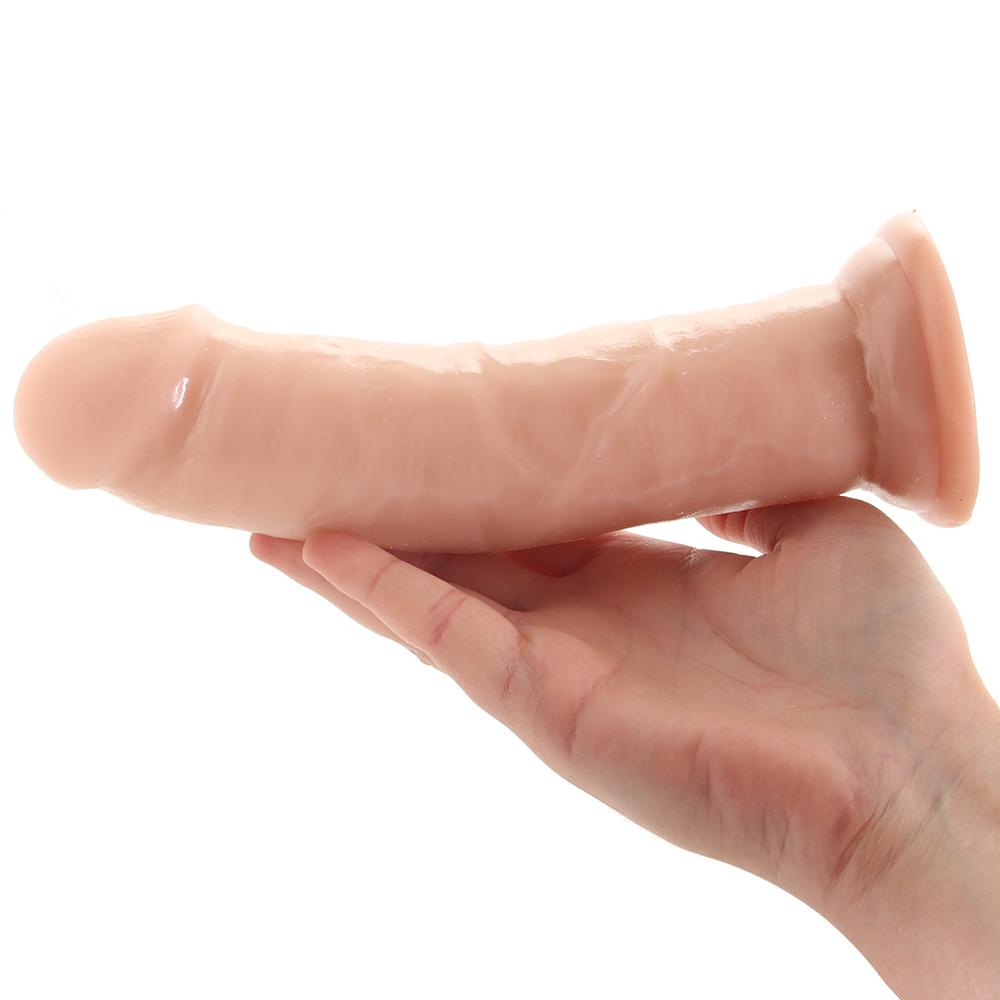 Фаллоимитатор реалистичный Blush Dr. Skin на присоске, киберкожа, бежевый, 20.3 х 5 см фото №3 — секс игрушки: Украина, NO TABOO
