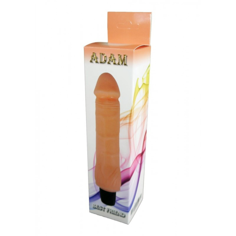 Вибратор реалистичный ADAM VIBRATOR 7 MODES CIBER SKIN, 22.5 см фото №3 — секс игрушки: Украина, NO TABOO