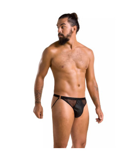 Чоловічі труси джоки Passion Men Luke, XXL/XXXL, з дрібною сіткою, чорні - No Taboo