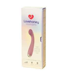 Вибратор Lovehoney mon ami для точки G, фиолетовый, 20 см - No Taboo