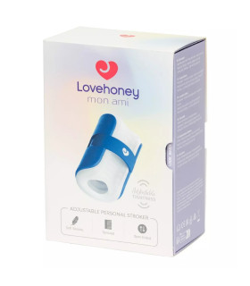 Мастурбатор Lovehoney mon ami, голубой, 11.4 см - No Taboo