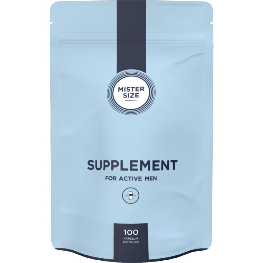 Капсулы для мужчин MISTER SIZE Supplement, 100 шт, фото №0 — секс шоп Украина, NO TABOO