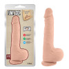 Фаллоимитатор реалистичный Chisa Fanky Dick на присоске, бежевый, 25.5 х 4.4 см фото №1 — секс игрушки: Украина, NO TABOO