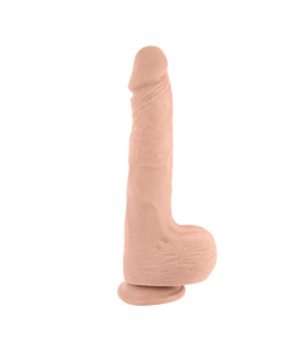 Фаллоимитатор реалистичный Chisa Fanky Dick на присоске, бежевый, 25.5 х 4.4 см - No Taboo