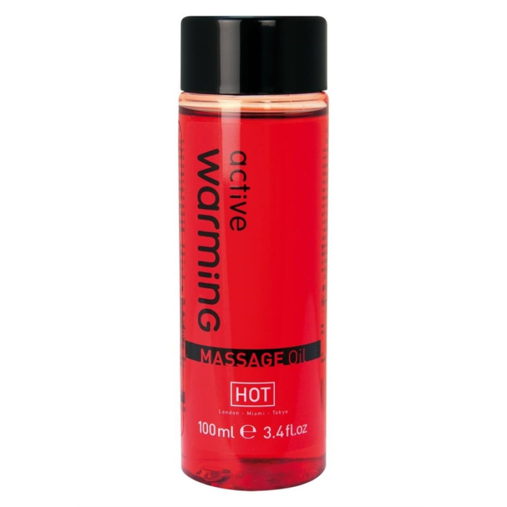 Согревающее массажное масло HOT Massage Oil Warming, 100 мл согревающее, 100 мл, фото №0 — секс шоп Украина, NO TABOO