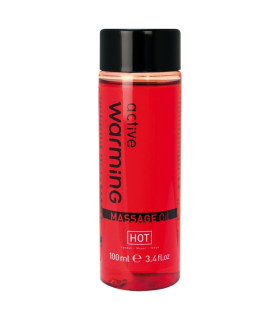 Согревающее массажное масло HOT Massage Oil Warming, 100 мл согревающее, 100 мл - No Taboo