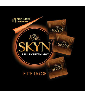 Презервативы безлатексные SKYN Large, большого размера, 10 шт. - No Taboo