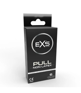Презервативи ультратонкі EXS Pull, безлатексні, 6 шт - No Taboo