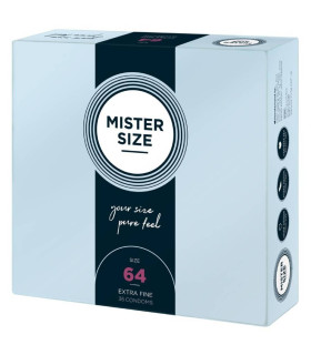 Презервативы латексные Mister Size Large 64 мм, 36 шт - No Taboo