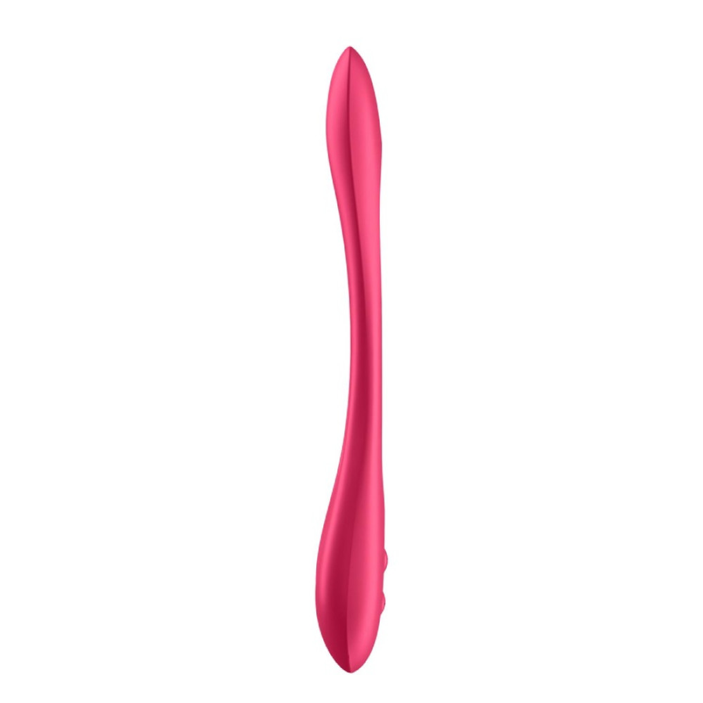 Гибкий универсальный вибратор Satisfyer Elastic Joy, красный, 19.9 х 3.3 см фото №6 — секс игрушки: Украина, NO TABOO