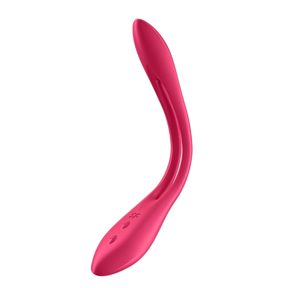 Гибкий универсальный вибратор Satisfyer Elastic Joy, красный, 19.9 х 3.3 см фото №7 — секс игрушки: Украина, NO TABOO