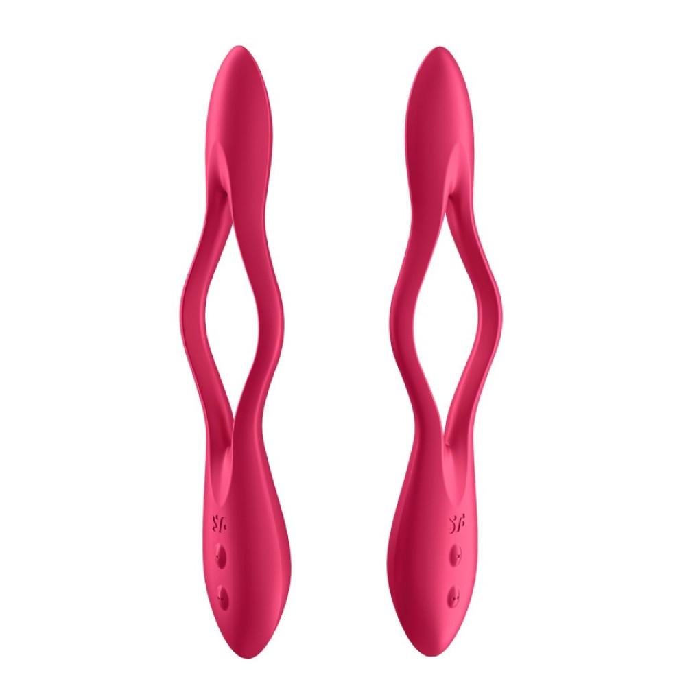 Гибкий универсальный вибратор Satisfyer Elastic Joy, красный, 19.9 х 3.3 см фото №8 — секс игрушки: Украина, NO TABOO