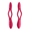 Гибкий универсальный вибратор Satisfyer Elastic Joy, красный, 19.9 х 3.3 см фото №8 — секс игрушки: Украина, NO TABOO