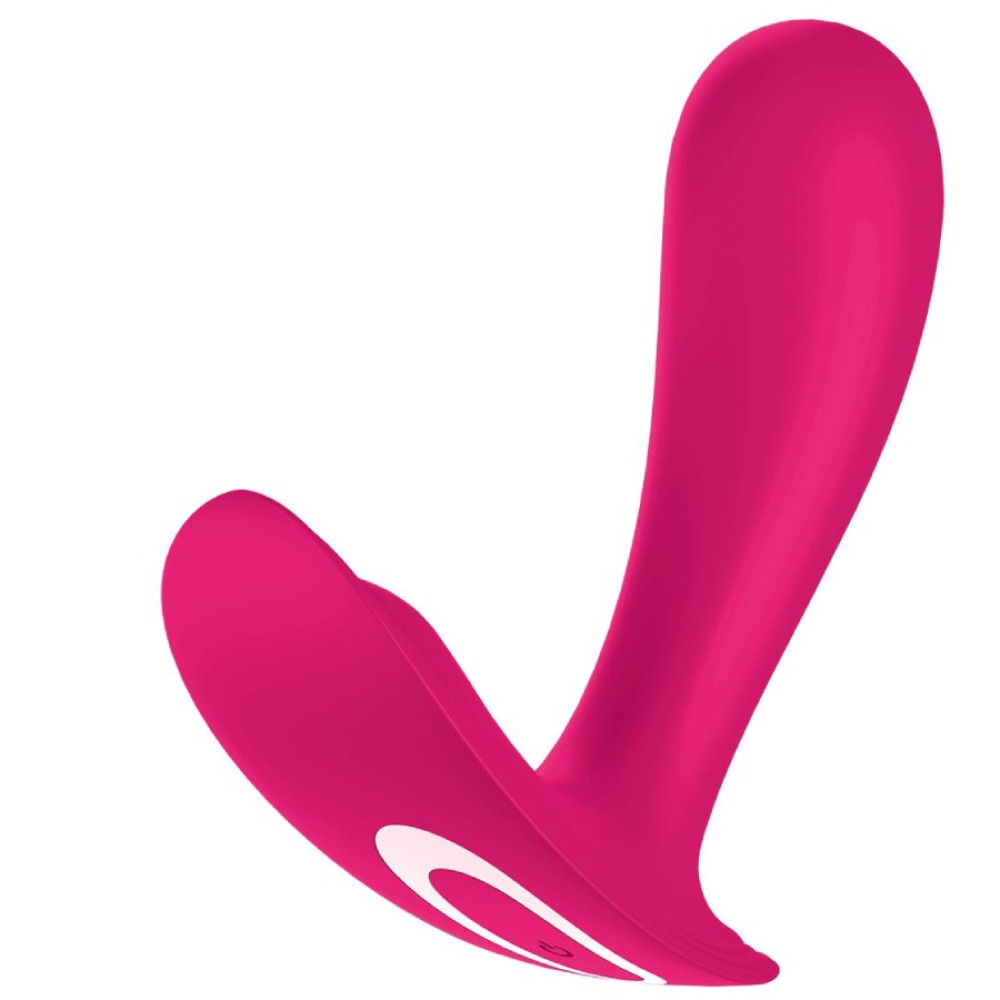 Вибратор для точки G Satisfyer Top Secret с приложением, розовый, 11 х 3 см фото №3 — секс игрушки: Украина, NO TABOO