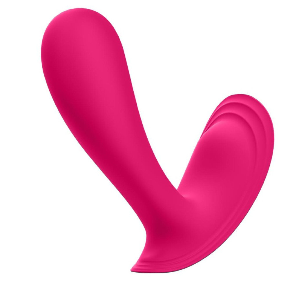 Вибратор для точки G Satisfyer Top Secret с приложением, розовый, 11 х 3 см фото №5 — секс игрушки: Украина, NO TABOO