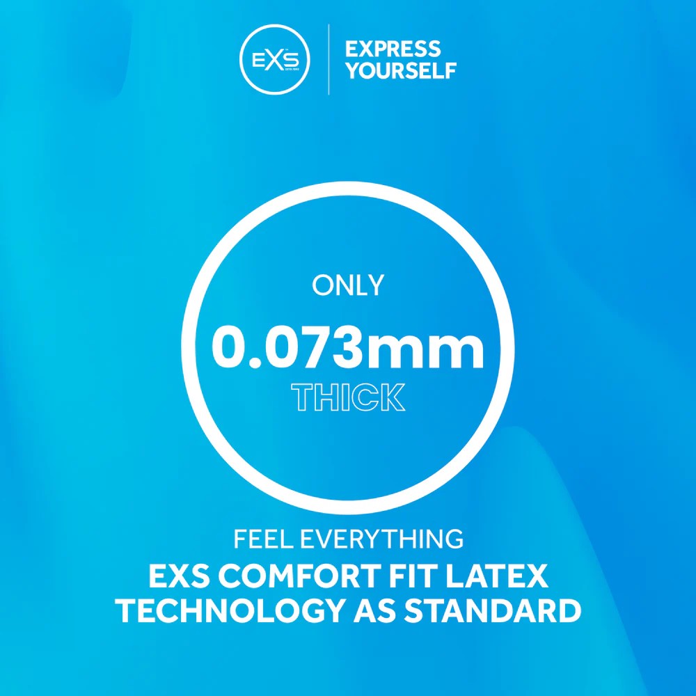 Презерватив EXS Cooling, з ефектом охолодження, 1 шт, фото №2 — секс шоп Україна, NO TABOO