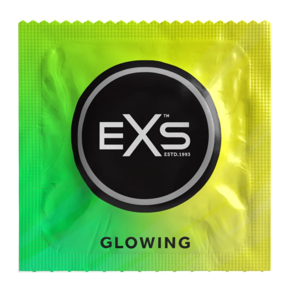 Перезервативы EXS Glowing, светящиеся, 1 шт, фото №0 — секс шоп Украина, NO TABOO