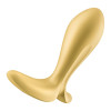 Анальний вібратор Satisfyer Intensity з додатком, жовтий, 11.3 х 3.7 см фото №3 — секс іграшки: Україна, NO TABOO