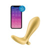 Анальний вібратор Satisfyer Intensity з додатком, жовтий, 11.3 х 3.7 см фото №1 — секс іграшки: Україна, NO TABOO