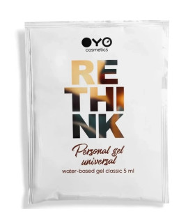 Пробник Увлажняющий гель OYO Personal Gel Universal на водной основе, 5 мл - No Taboo
