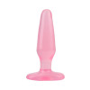 Анальная пробка Chisa Beginner's rock Plug, розовая, 13.9 х 4 см фото №2 — секс игрушки: Украина, NO TABOO