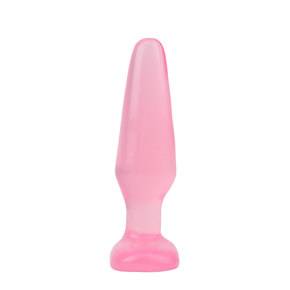 Анальная пробка Chisa Beginner's rock Plug, розовая, 13.9 х 4 см фото №3 — секс игрушки: Украина, NO TABOO