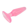 Анальная пробка Chisa Beginner's rock Plug, розовая, 13.9 х 4 см фото №4 — секс игрушки: Украина, NO TABOO