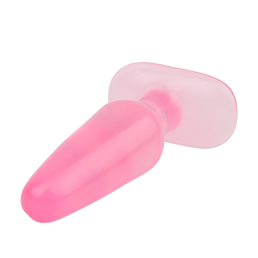 Анальная пробка Chisa Beginner's rock Plug, розовая, 13.9 х 4 см фото №6 — секс игрушки: Украина, NO TABOO