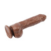 Фаллоимитатор реалистичный Chisa Alexander Lee, на присоске, коричневый, 25.5 х 5 см фото №7 — секс игрушки: Украина, NO TABOO