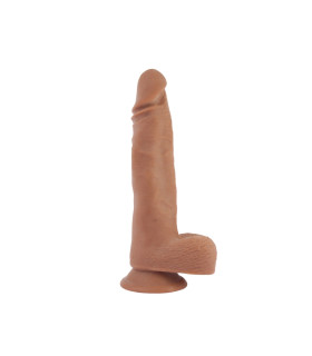 Фаллоимитатор реалистичный Chisa Dick Boy, на присоске, бежевый, 22 х 4.4 см - No Taboo