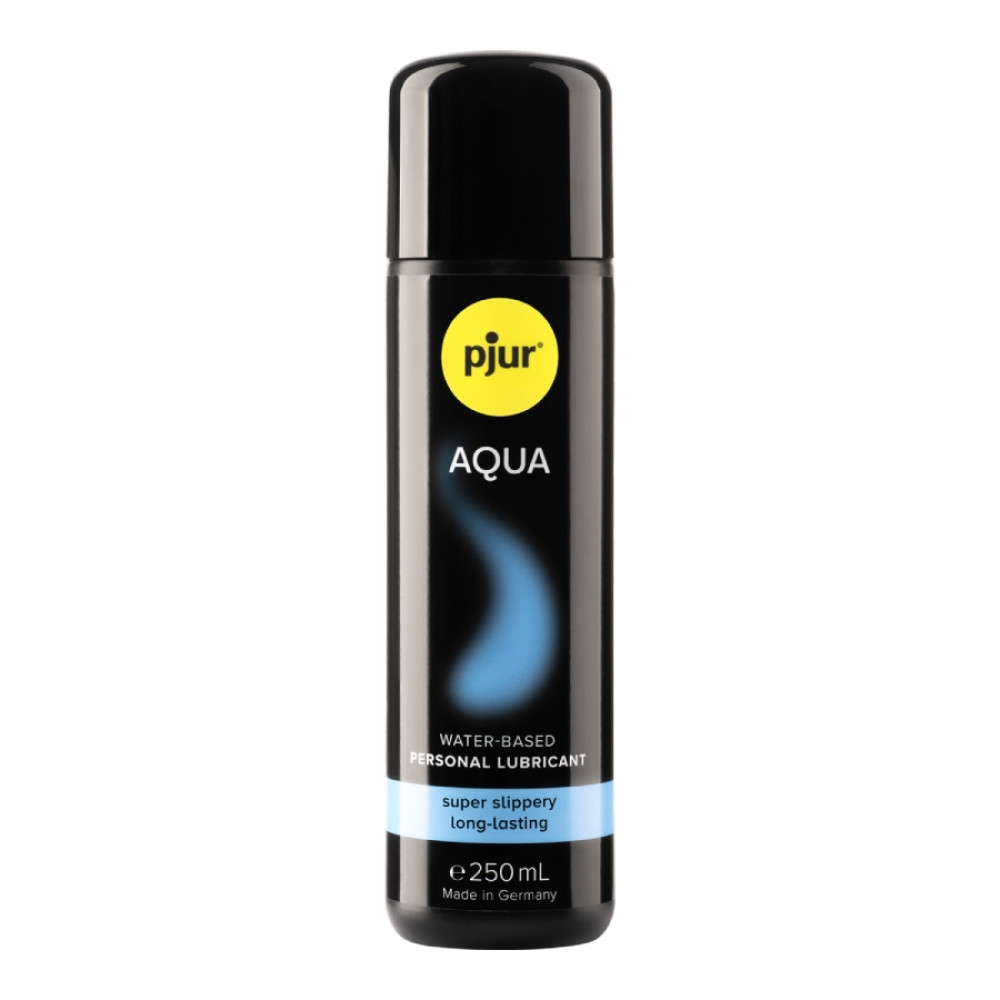 Лубрикант супер скольжение Pjur Aqua на водной основе, 250 мл, фото №0 — секс шоп Украина, NO TABOO