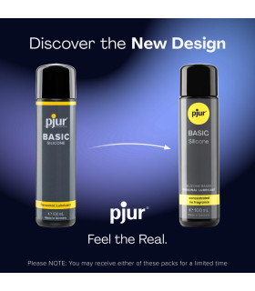 Лубрикант Pjur Basic Silicone на силиконовой основе, 250 мл - No Taboo