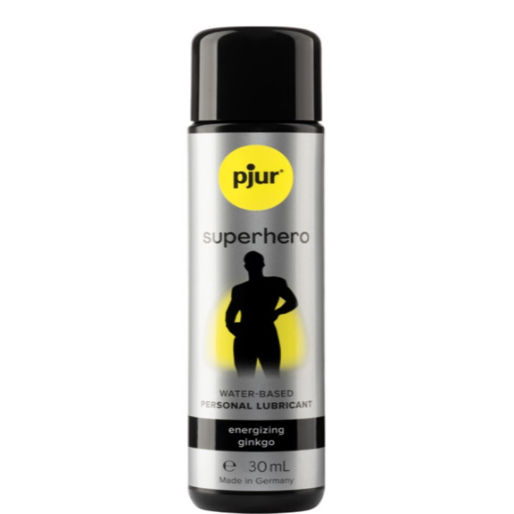 Лубрикант стимулирующий Pjur Superhero Glide на водной основе 30 мл, фото №0 — секс шоп Украина, NO TABOO
