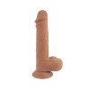 Фаллоимитатор реалистичный Chisa Ballsy Wild Penetrator, на присоске, бежевый, 21.5 х 4.1 см фото №2 — секс игрушки: Украина, NO TABOO
