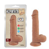 Фаллоимитатор реалистичный Chisa Ballsy Wild Penetrator, на присоске, бежевый, 21.5 х 4.1 см фото №1 — секс игрушки: Украина, NO TABOO
