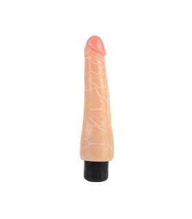Вібратор реалістичний Chisa Real Touch S 9.2, бежевий, 23.5 х 5.2 см - No Taboo