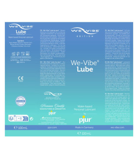 Лубрикант персональний Pjur We-Vibe Lube на водній основі, 100 мл - No Taboo