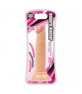 Фаллоимитатор реалистичный Lovetoy Enduro Blaster Dong на присоске, бежевый, 14 х 2.3 см - No Taboo