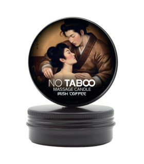Масажна свічка NO TABOO, 30 мл, Irish Coffee з ароматом айріш кофі - No Taboo