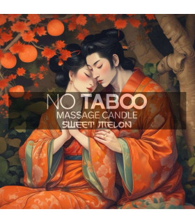 Свеча массажная NO TABOO, 30 мл, Sweet Melon с ароматом сочной дыни - No Taboo