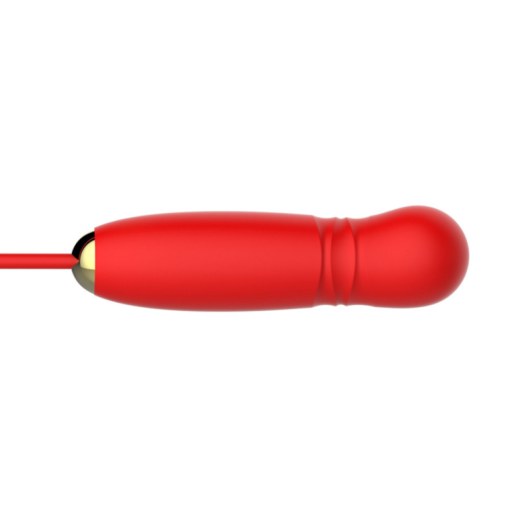 Вакуумный стимулятор клитора в форме розы Every Night Toys с вибратором с фрикциями, красный фото №11 — секс игрушки: Украина, NO TABOO