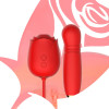 Вакуумный стимулятор клитора в форме розы Every Night Toys с вибратором с фрикциями, красный фото №13 — секс игрушки: Украина, NO TABOO