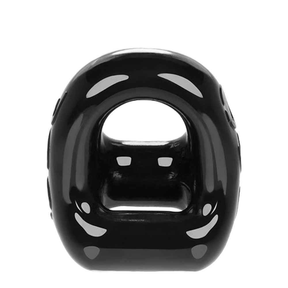 Эрекционное кольцо держатель на член Oxballs 360 черное, 22.9 х 8.9 фото №2 — секс игрушки: Украина, NO TABOO